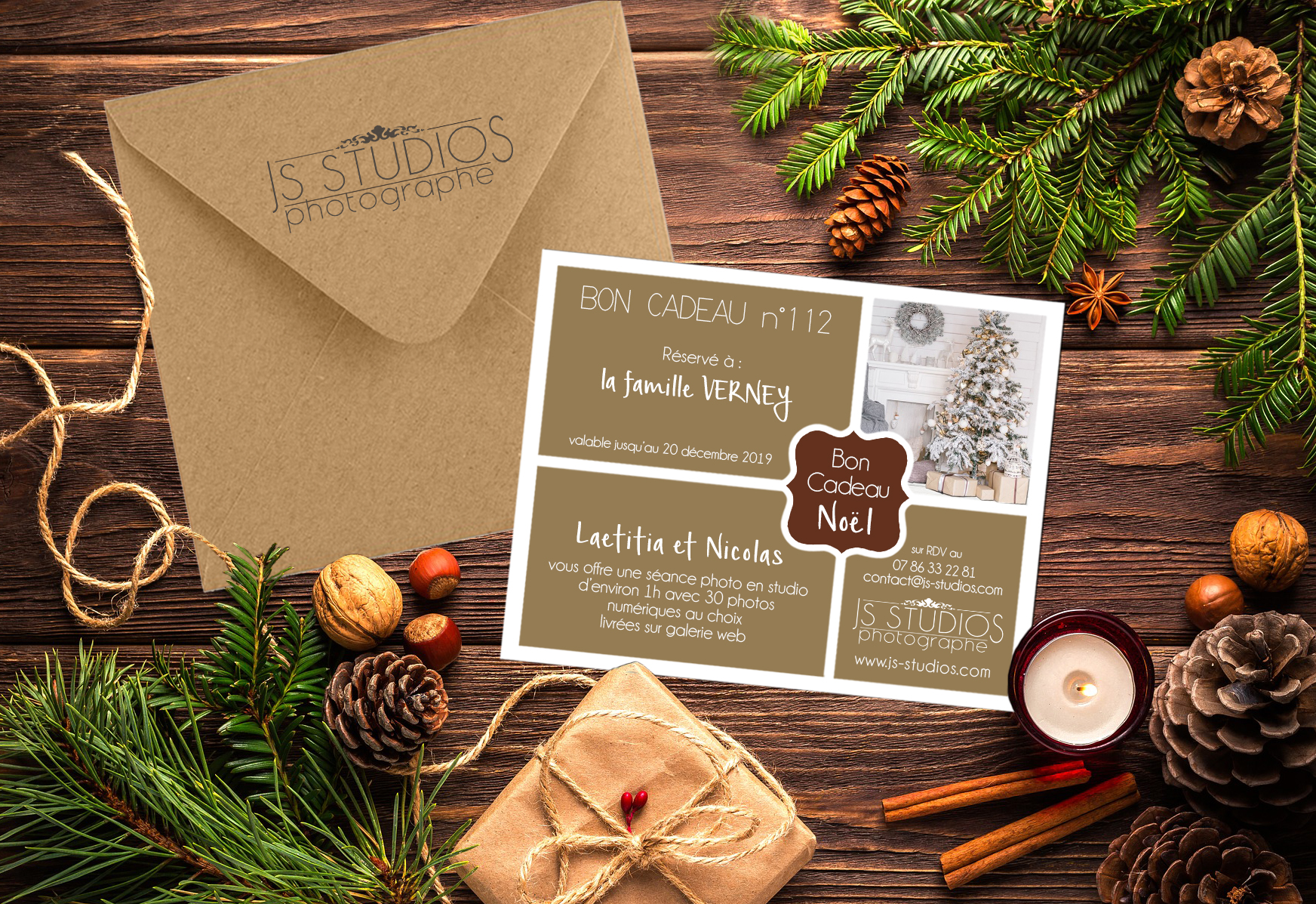 Bons Cadeaux Js Studios Bons Cadeaux Js Studios
